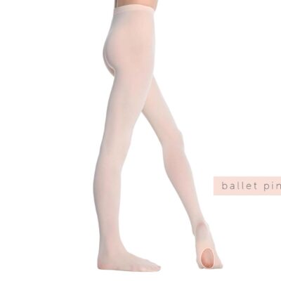 DV Convertible Tights - Theatrical Ballet Pink - CHILD