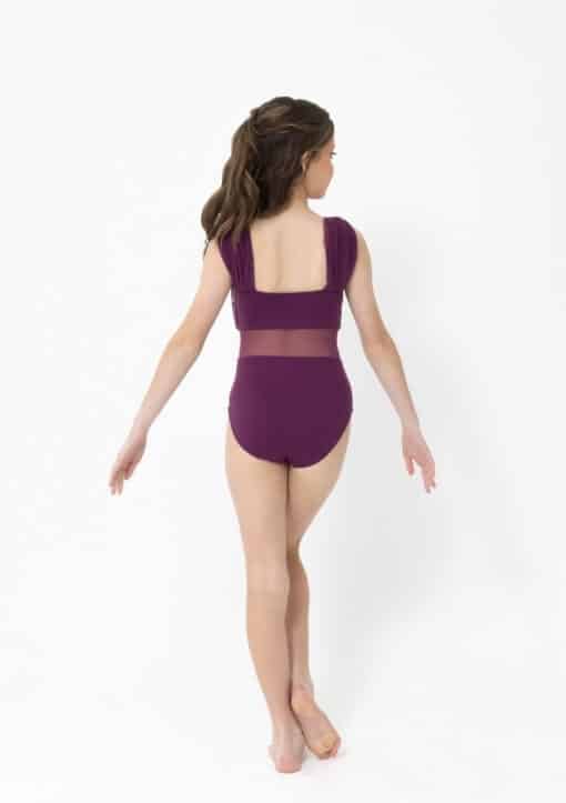 Margot Leotard - Plum - CHILD - Image 2