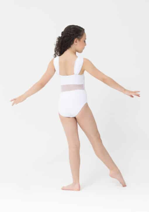 Margot Leotard - White - CHILD - Image 2