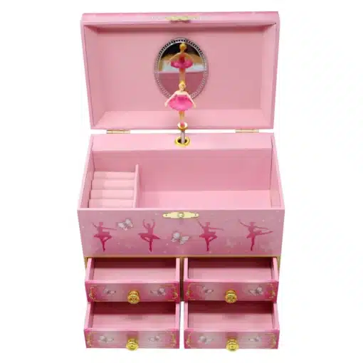Ballerina Music Jewellery Box - Large