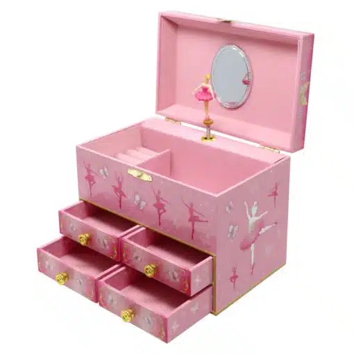 Ballerina Music Jewellery Box - Large - Image 4