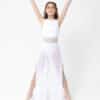 Mesh Wrap Pants - White - ADULT