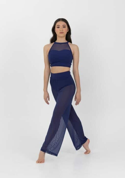 Mesh Performance Pants - Navy - CHILD