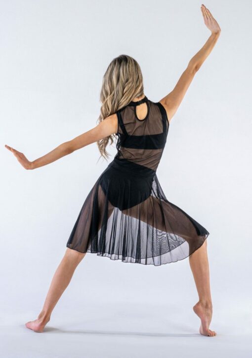 Mesh Performance Dress - Black - ADULT - Image 2