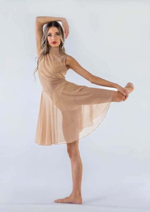 Mesh Performance Dress - Cashew - ADULT