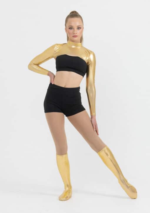 Metallic Shrug - Gold - CHILD