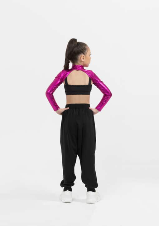 Metallic Shrug - Hot Pink - ADULT - Image 2