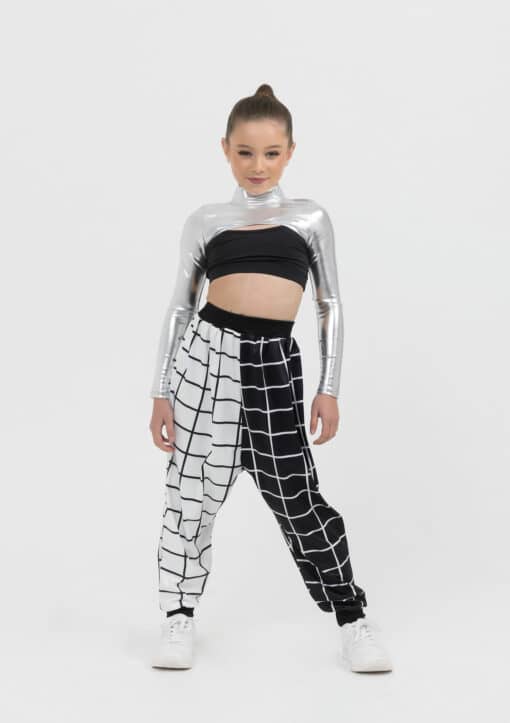 Metallic Shrug - Silver - ADULT