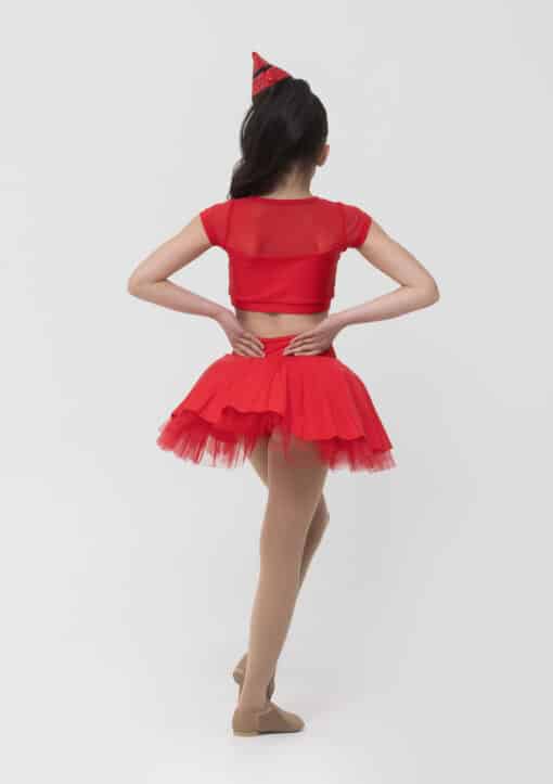 Skater Skirt - Red - CHILD - Image 2