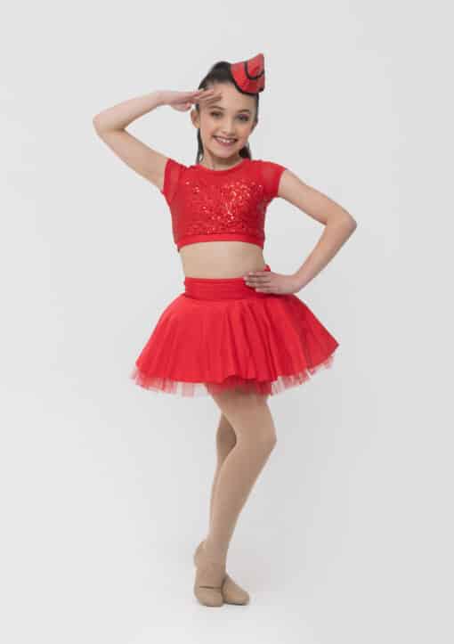 Skater Skirt - Red - CHILD
