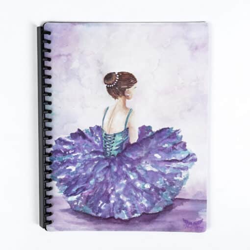 Display Folder - Purple Ballerina