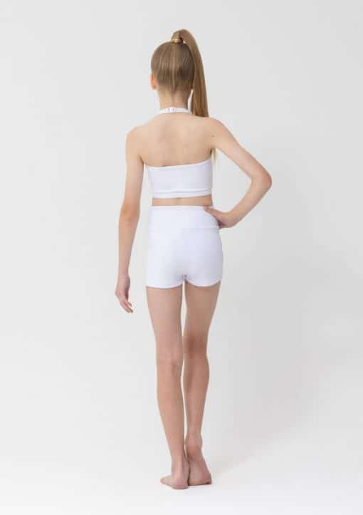 Piper Crop Top - White - CHILD - Image 2