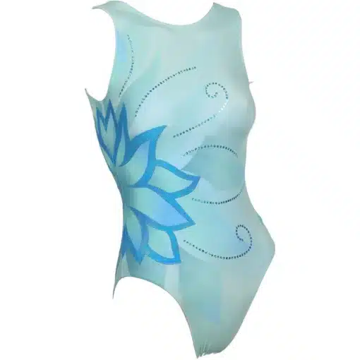 Flower Burst Leotard - Mint