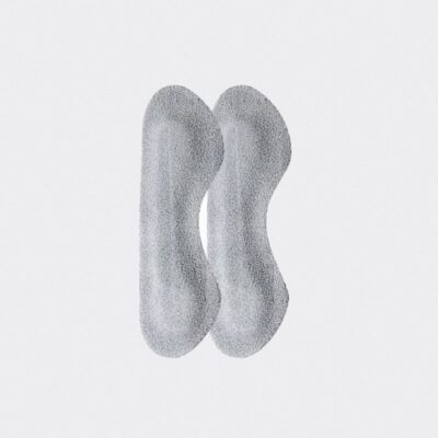 Suede Heel Grips - Grey - 2pcs
