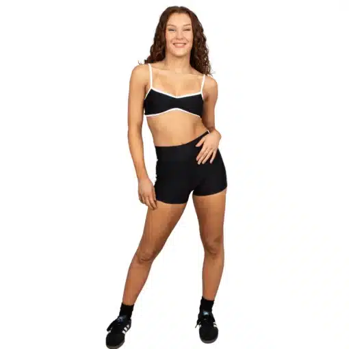 Stride Hot Pant - Black & White - CH/AD - Image 3