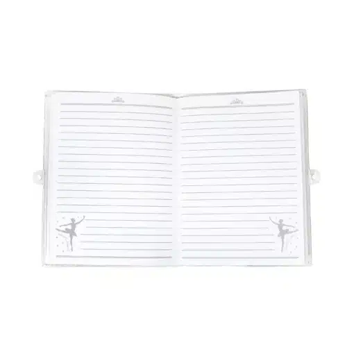 Glitter Ballerina Lockable Diary - Image 2