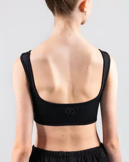 CD Sabrina Corset Crop Top - Noir - Image 2