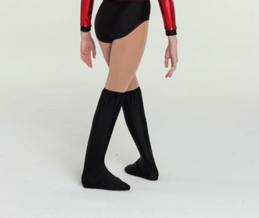 Spats Shoe Covers - Black Lycra - Image 3