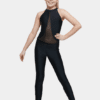 Mesh Unitard - Black - CHILD