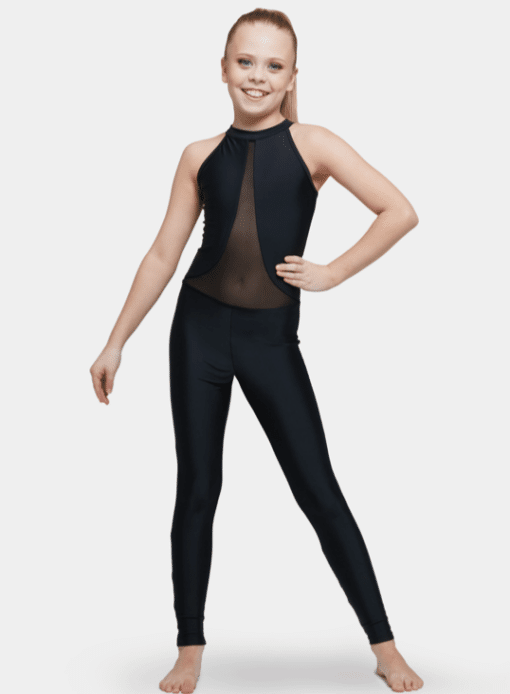 Mesh Unitard - Black - ADULT