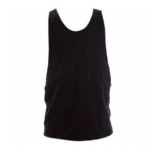 Cut Away Singlet - Black - CHILD *SALE