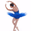 Darcey Half Tutu - Cobalt - CHILD - Image 2