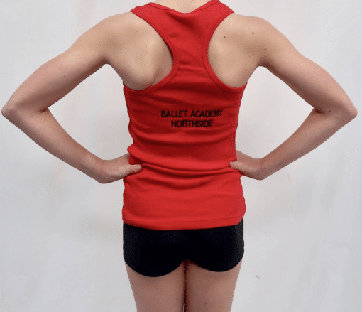 D BAN Ribbed Singlet - Red - ADULT *SALE - Image 2