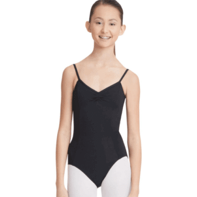 Camisole Adjustable Leotard - Black - ADULT