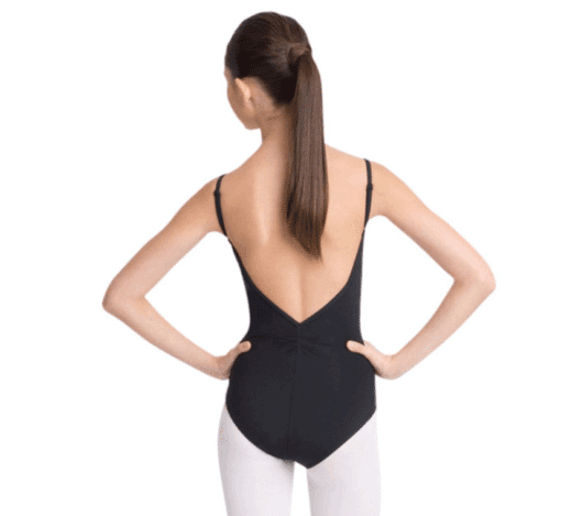 Camisole Adjustable Leotard - Black - ADULT - Image 2