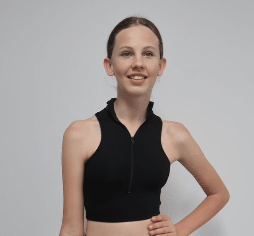 BASEMENT Mock Neck Crop - ADULT