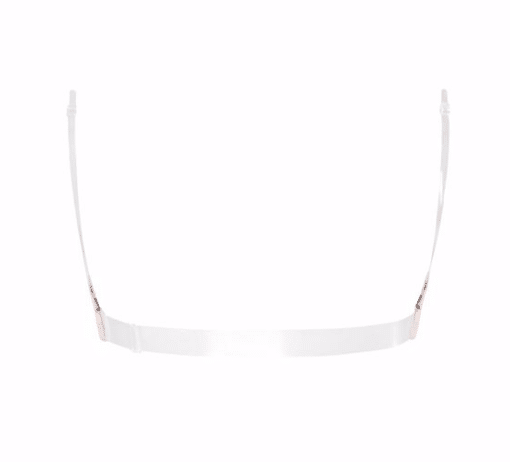 Clear Back Bra With Cups - Beige - CHILD - Image 2