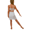 Grace Dance Skirt - White - ADULT *SALE - Image 2