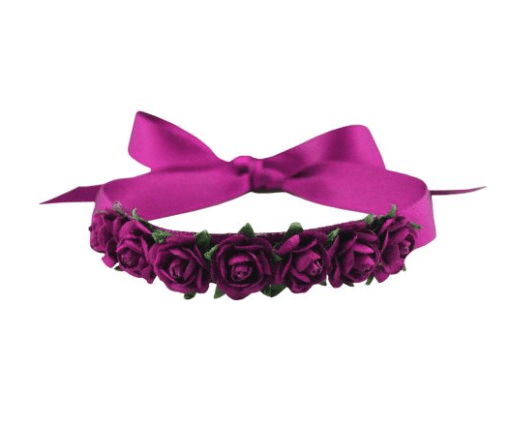 Hair Blossom - Berry / Cerise  - MED