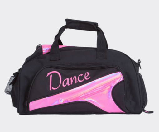 Junior Holographic Dance Duffel Bag - Bubblegum