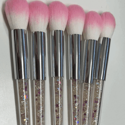 Makeup Brush - Silver star