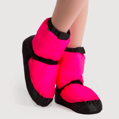 Warm Up Booties - Fluro Pink - ADULT
