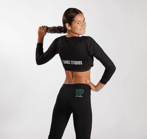 VPD Long Sleeve Crop Top - CHILD - Image 2