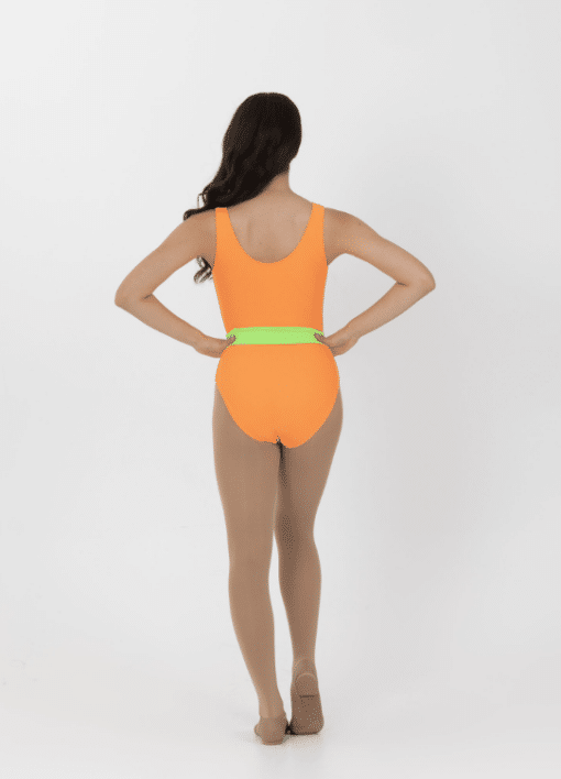 Neon Leotard - Neon Orange - CHILD - Image 2