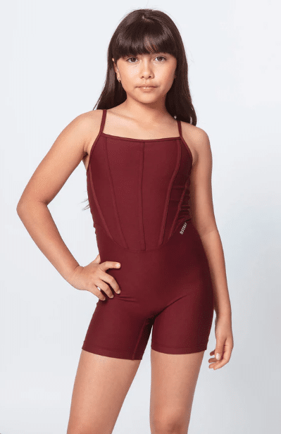 Upstage World Prima Unitard - Maroon