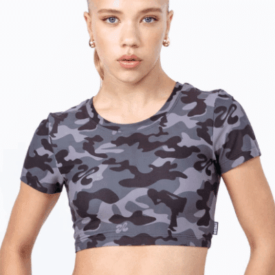 Upstage World Baby Tee - Camo