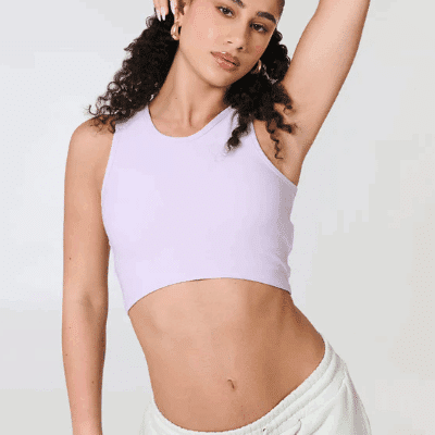 Upstage World Go Getter Tank - Lavender