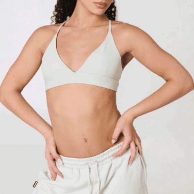 Upstage World Tap In Crop - Grey