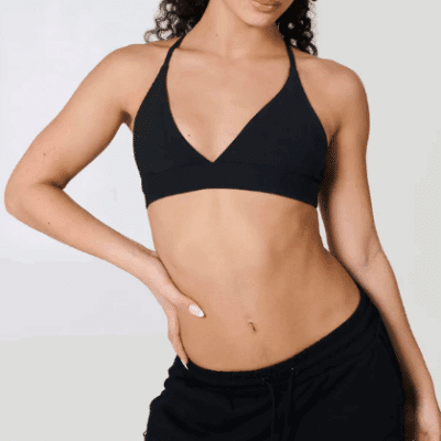 Upstage World Tap In Crop - Black