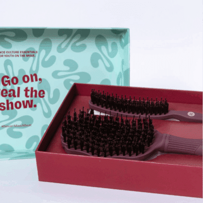 Upstage World Backstage Brush Set - Maroon