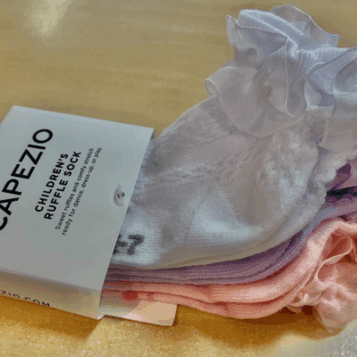 childrens Ruffle Sock - 3pck