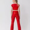Sequin Stage Pants - Red - ADULT - Image 2