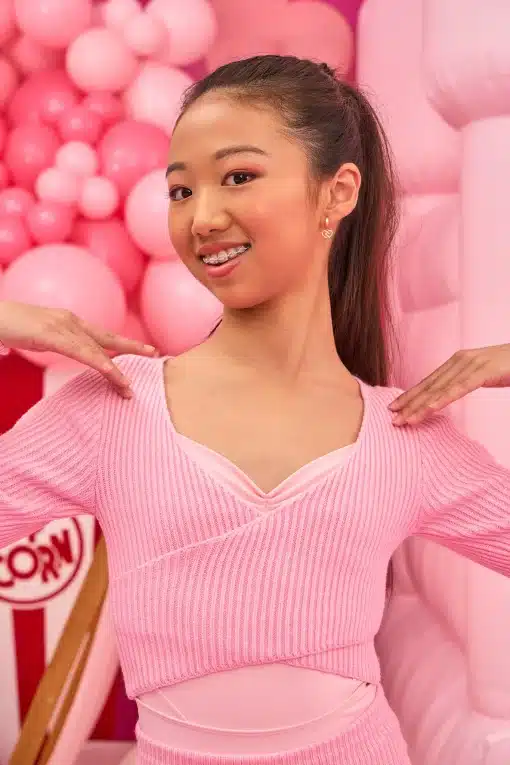 CD Knit Crossover - Fairy Floss - CHILD - Image 3