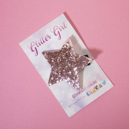 Star Hairclip - Baby Pink