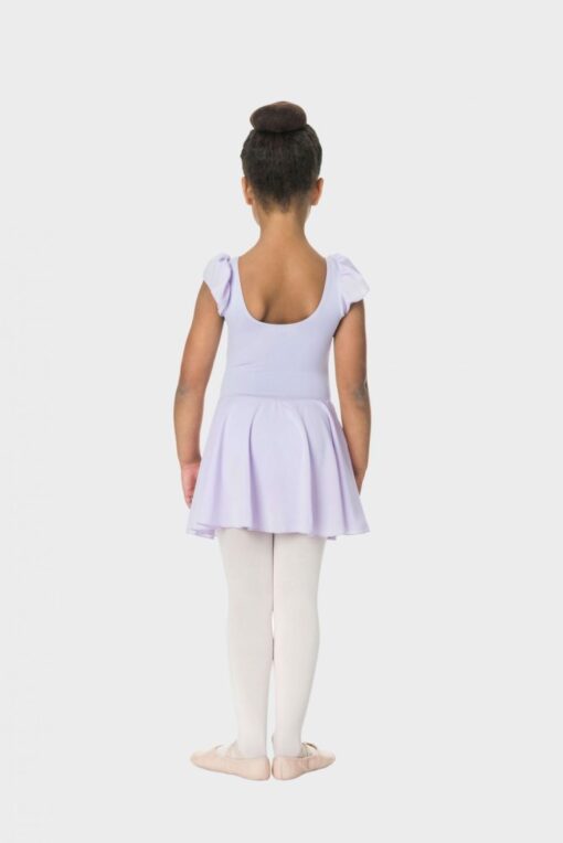 Cap Sleeve Chiffon Dress - Lilac - CHILD - Image 2