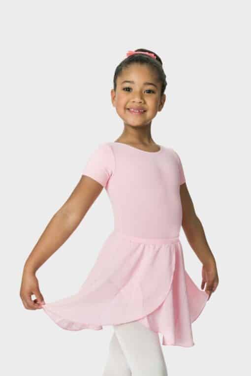 Mock Wrap Skirt - Ballet Pink - CHILD